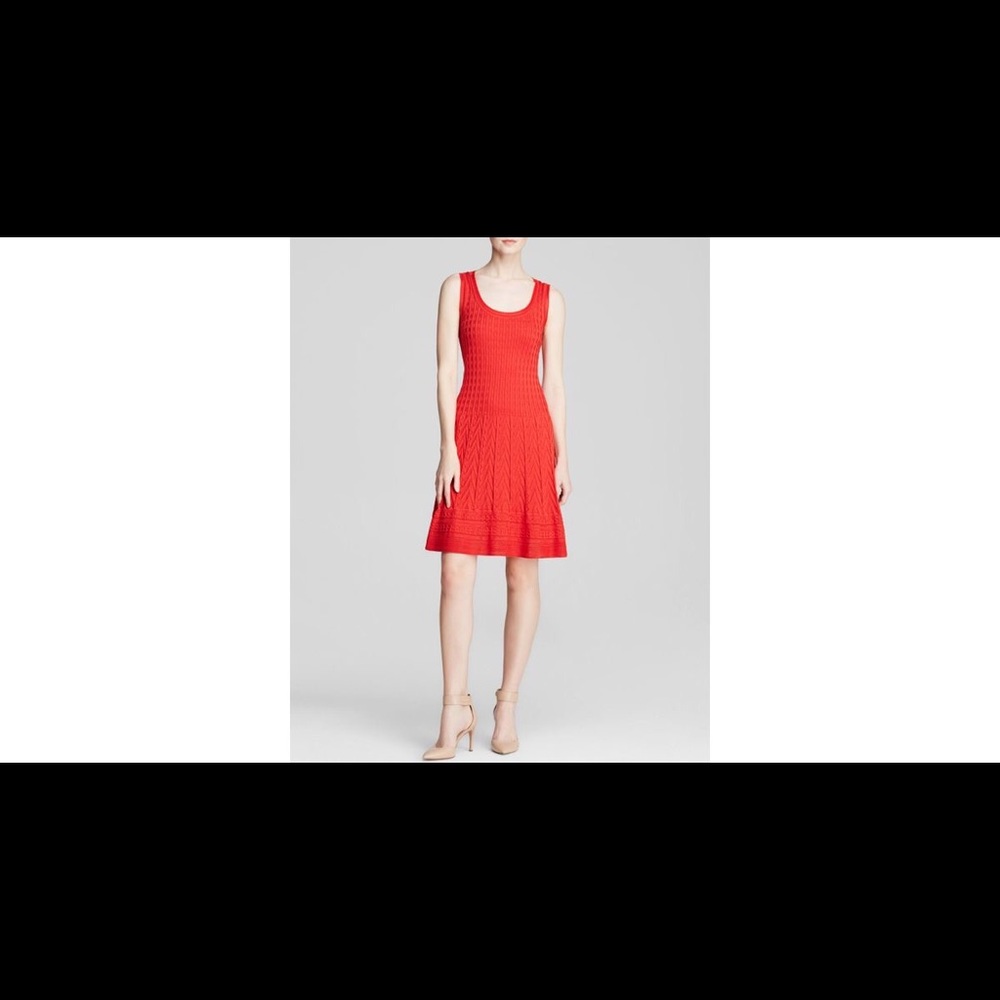 M Missoni red sleeveless dress